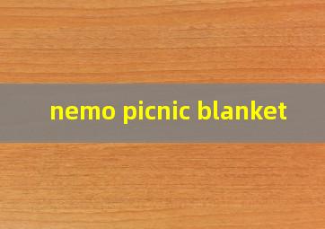 nemo picnic blanket